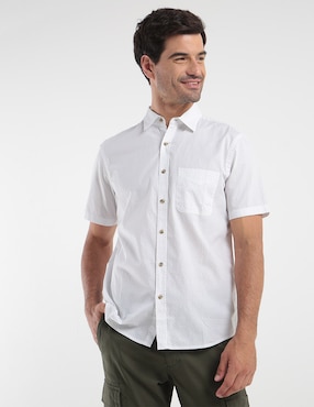 Camisa Casual Old Navy De Algodón Manga Corta Para Hombre