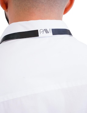 Camisa casual Pavi Italy de algodón manga larga para hombre