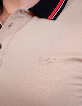 Playera tipo polo Pavi Italy 05-3048BE para hombre