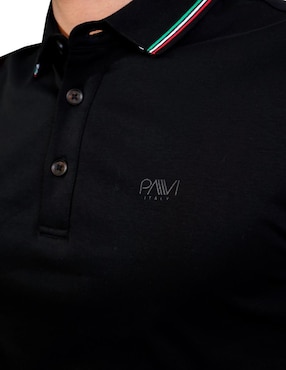 Playera tipo polo Pavi Italy 05-3072N para hombre