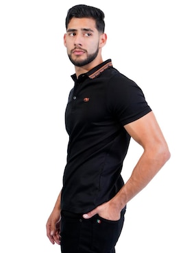 Playera tipo polo Pavi Italy 05-3036N para hombre
