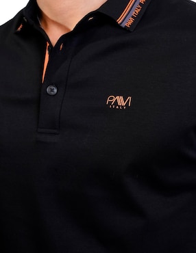 Playera tipo polo Pavi Italy 05-3036N para hombre