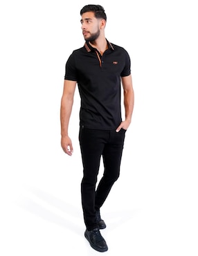 Playera tipo polo Pavi Italy 05-3036N para hombre