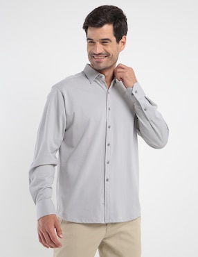 Camisa Casual Manchester De Manga Larga Para Hombre