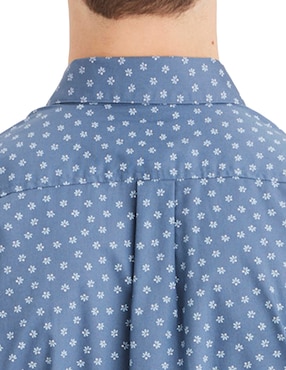 Camisa casual Dockers de algodón manga larga para hombre