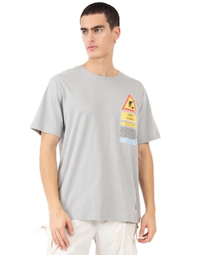 Playera Forever 21 Cuello Redondo Para Hombre