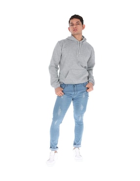 Jeans skinny Chb Chili Beans Clothing Co. lavado claro para hombre
