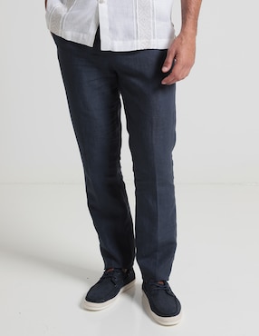 Pantalón Slim Ábito De Lino Para Hombre