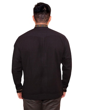 Guayabera manga larga Teya Artesanal para hombre