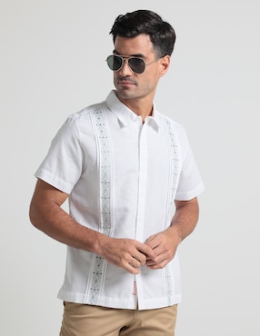 Guayabera Manga Corta Costavana Para Hombre