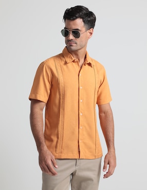 Guayabera Manga Corta Costavana Para Hombre