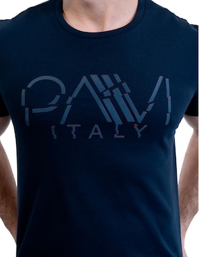 Playera Pavi Italy cuello redondo para hombre