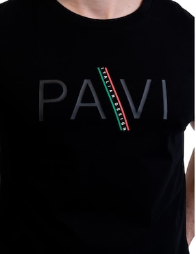 Playera Pavi Italy cuello redondo para hombre