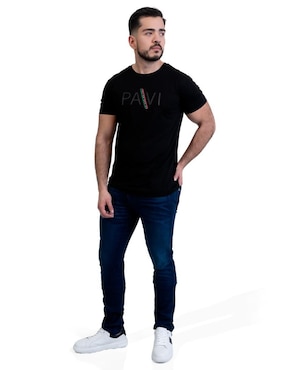 Playera Pavi Italy cuello redondo para hombre