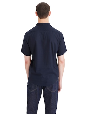 Camisa casual Dockers de algodón manga corta para hombre