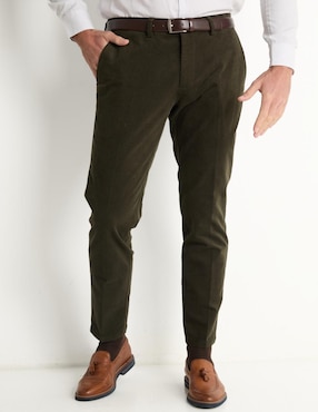 Pantalón Slim Haggar De Algodón Para Hombre