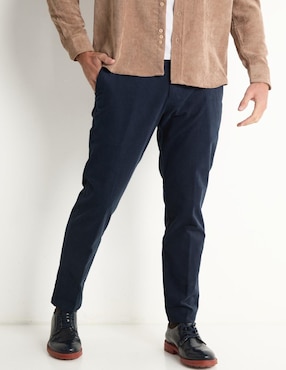 Pantalón Slim Haggar De Algodón Para Hombre