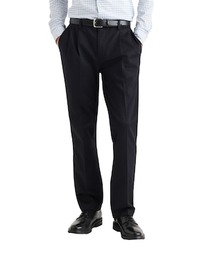 Pantalón de vestir recto Dockers de algodón para hombre