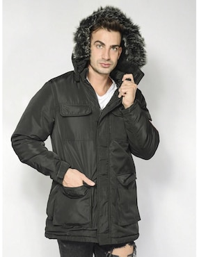 Chamarra cazadora Pixel Fashion impermeable con bolsillos para hombre