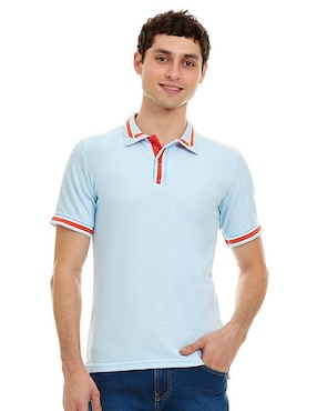 Playera Tipo Polo Vittorio Forti Para Hombre