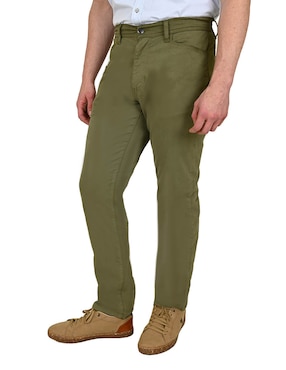 Pantalón recto Ferrioni de algodón para hombre