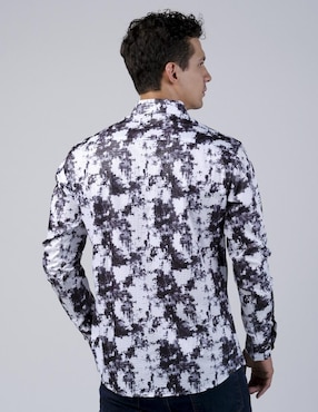 Camisa casual Benziny manga larga para hombre