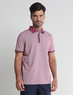 Playera Tipo Polo Ferrioni Para Hombre