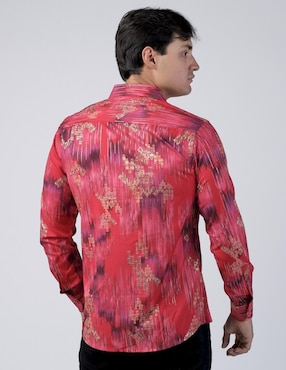 Camisa casual Benziny manga larga para hombre