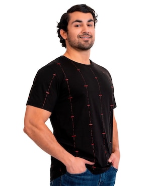 Playera Pavi Italy cuello redondo para hombre