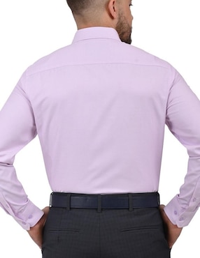 Camisa casual Sansabelt manga larga para hombre