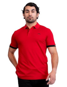 Playera tipo polo Pavi Italy 05-3044R para hombre