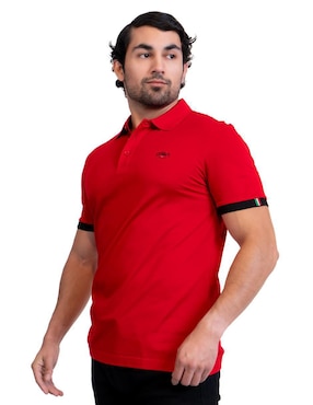 Playera tipo polo Pavi Italy 05-3044R para hombre