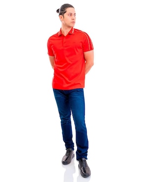 Playera tipo polo Pavi Italy 05-3071R para hombre