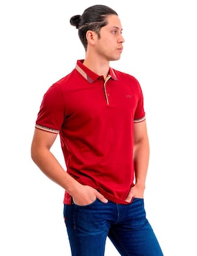 Playera tipo polo Pavi Italy 05-3047VI para hombre