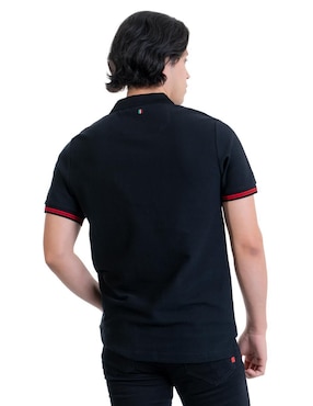 Playera tipo polo Pavi Italy 05-3073N para hombre