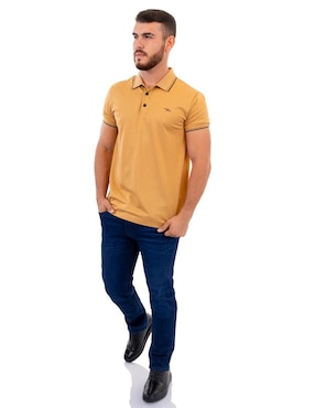Playera tipo polo Pavi Italy 05-3043BE para hombre