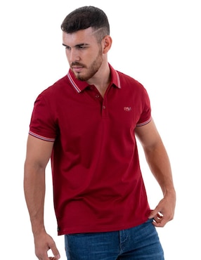Playera tipo polo Pavi Italy 05-3042VI para hombre