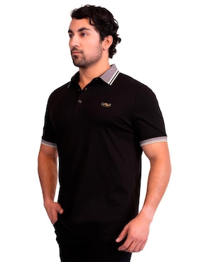 Playera tipo polo Pavi Italy 05-3061N para hombre