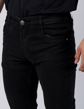 Jeans slim Moderno MJAD019 lavado obscuro para hombre