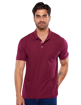 Playera Tipo Polo Alfani Para Hombre