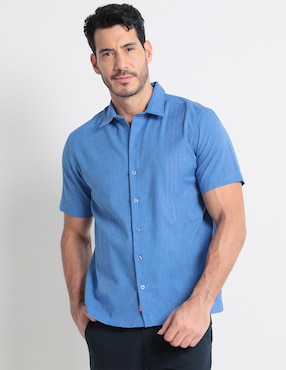 Guayabera Manga Corta Costavana Para Hombre