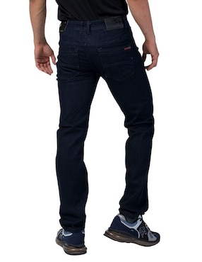 Jeans slim Moderno lavado obscuro para hombre