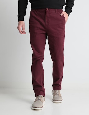 Pantalón Straight JBE De Algodón Para Hombre