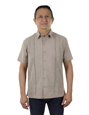 Guayabera Manga Corta Innermotion Para Hombre