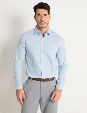 Camisa Casual Old Navy De Algodón Manga Larga Para Hombre