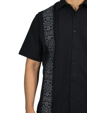 Guayabera manga corta Teya Artesanal para hombre