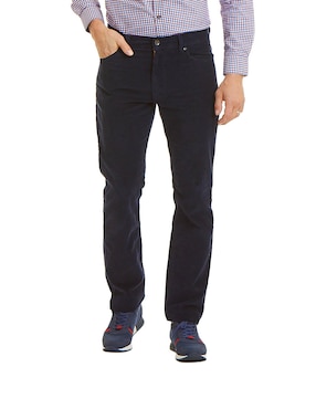 Pantalón Straight Ferrioni De Algodón Para Hombre