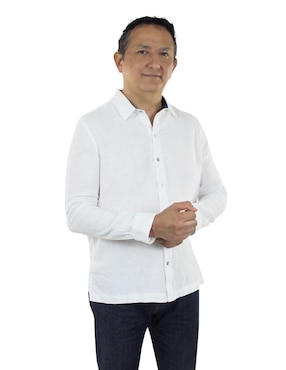 Guayabera manga larga Innermotion para hombre