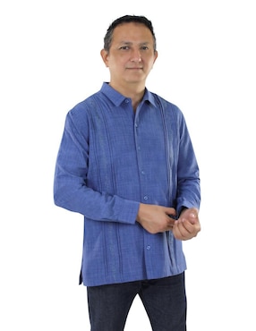 Guayabera manga larga Innermotion para hombre