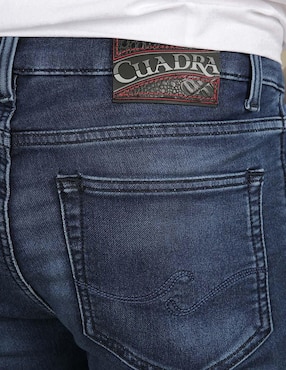 Jeans slim Cuadra lavado claro para hombre